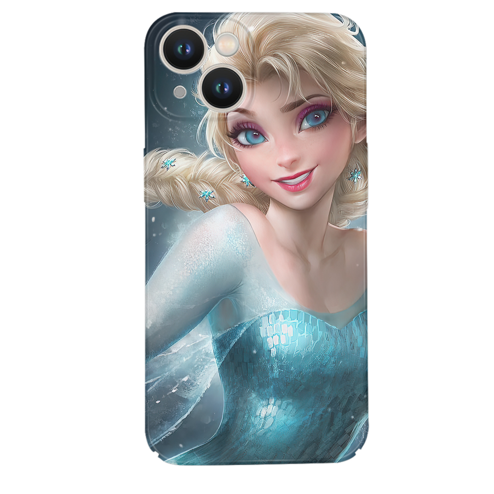 （画像用） アナと雪の女王 アンナ エルサ Frozen Anna Elsa 【iPhone 14シリーズ対応】ハードケース